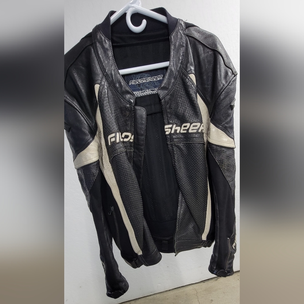 Field Sheer Leather motorcycle riding jacket